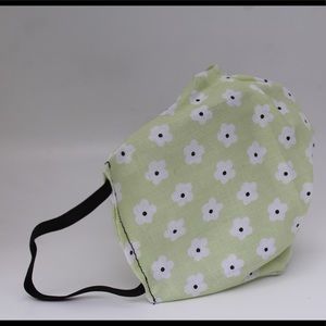 MINT FLOWERS FACE MASK